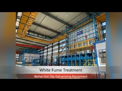 फिक्स्ड हुड प्रकार हॉट डिप गैल्वनाइजिंग जस्ता धुआं कलेक्टर