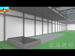 औद्योगिक स्वचालित हॉट डिप गैल्वनाइजिंग प्लांट प्रोडक्शन लाइन टर्नकी प्रोजेक्ट