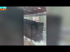 एल टाइप हॉट डिप गैल्वनाइजिंग प्रोडक्शन लाइन वर्कशॉप फर्नेस जिंक केटल टैंक