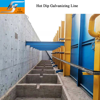 Customized Excellent Hot Dip Galvanizing Coating  Equipment Factory Plants Processing Temperature