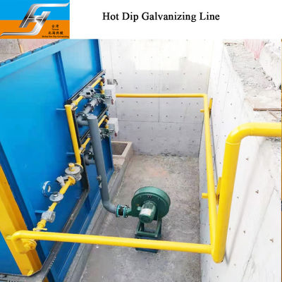 Customized Excellent Hot Dip Galvanizing Coating  Equipment Factory Plants Processing Temperature