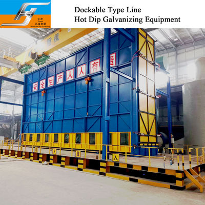 Dockable Type Hot Dip Galvanizing Equipment Line